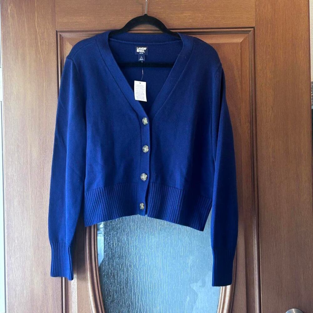 New blue lands end girls with tags 14-16 Large